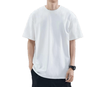 Plain White Cotton T-shirt