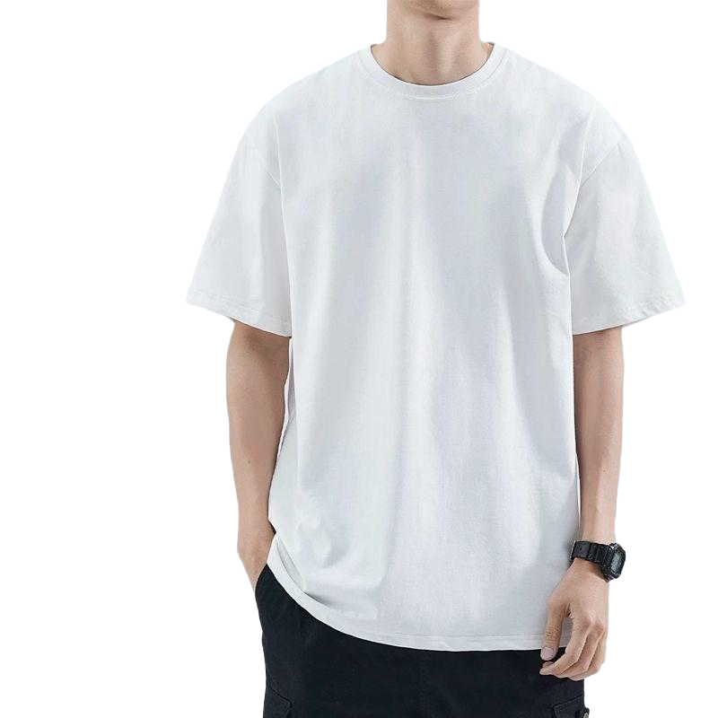 Plain White Cotton T-shirt